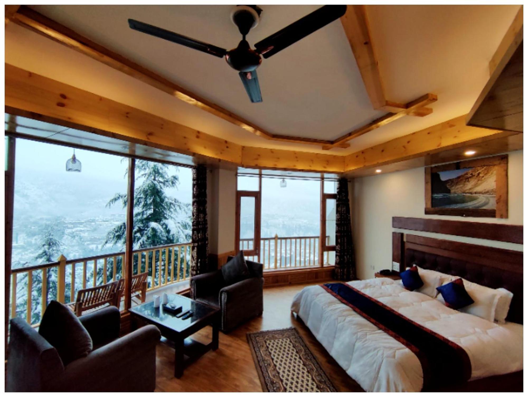Manali Hotel T H E - B D - R E S O R T - Free Parking - Jungle Safari And Restaurant Facilities -Luxury & Spacious Room - Best Premium Hotel In Manali Экстерьер фото