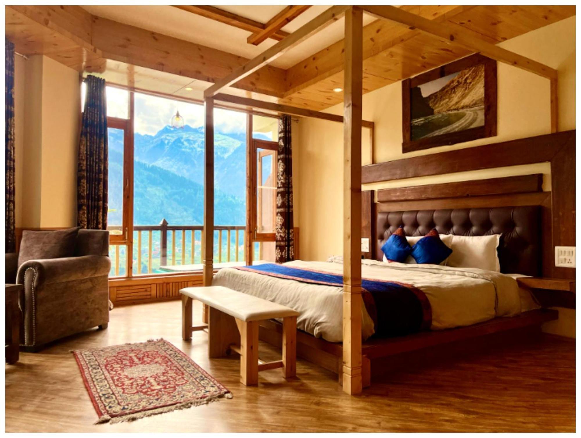 Manali Hotel T H E - B D - R E S O R T - Free Parking - Jungle Safari And Restaurant Facilities -Luxury & Spacious Room - Best Premium Hotel In Manali Экстерьер фото