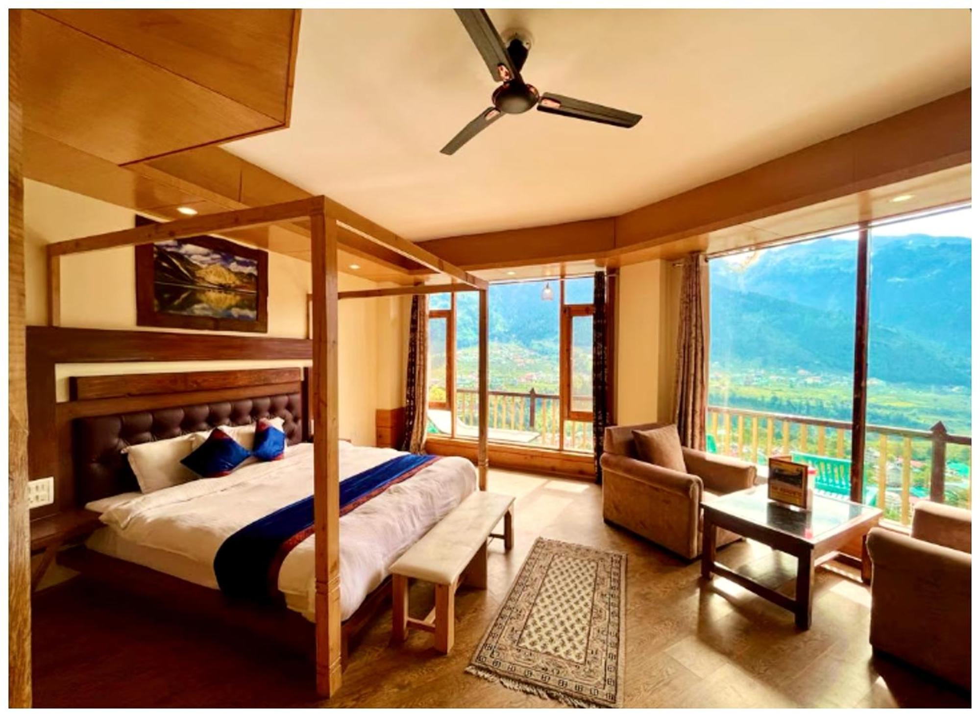Manali Hotel T H E - B D - R E S O R T - Free Parking - Jungle Safari And Restaurant Facilities -Luxury & Spacious Room - Best Premium Hotel In Manali Экстерьер фото